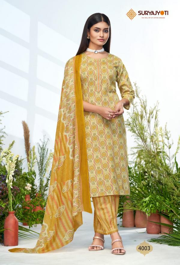 Suryajyoti Priyal Vol-4 – Kurti With Afghani Pant & Dupatta